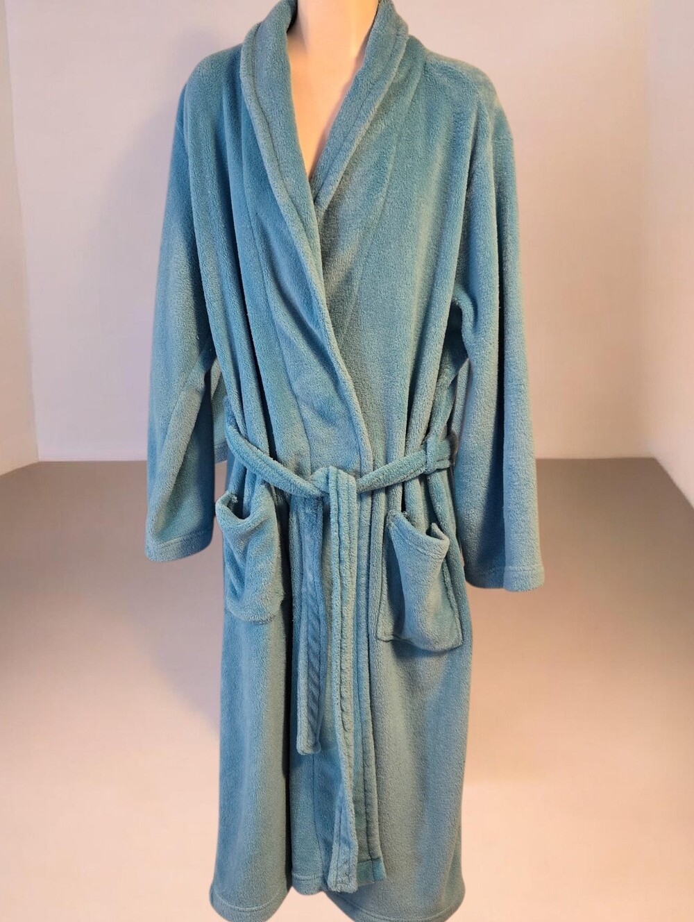 Blue Plush Robe
